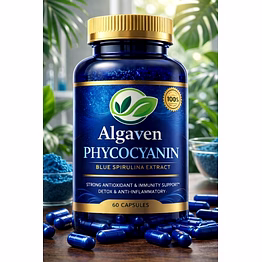 phycocyanin capsules | spirulina-derived blue pigment supplement