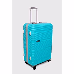 abs medium check-in suitcase (66 cm) 8 wheels - metrolite - teal
