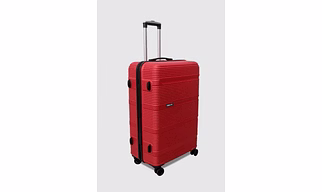 ABS Medium Check in Suitcase (66 cm) 8 Wheels - Metrolite - Cherry Red Red