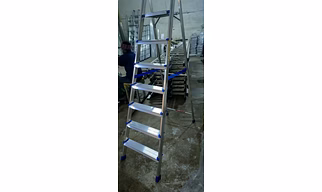 Heavy-Duty Aluminum Household Baby Ladder 6 Step