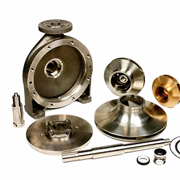 manufacturing pump spare parts pump shaft,sleeve,adapter ring ,impeller,insert,casing cover machining