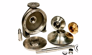Manufacturing pump spare parts pump Shaft,Sleeve,Adapter ring ,Impeller,Insert,Casing Cover Machining