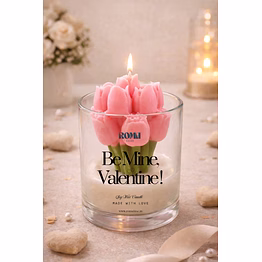 valentine scented candle