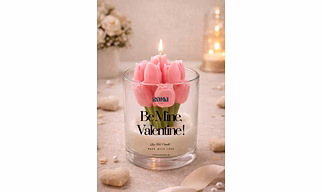 Valentine Scented Candle