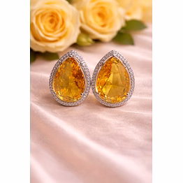 american diamond stud earring