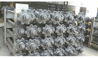 Agriculture Trailer Axle from 3 ton to 15 ton capacity