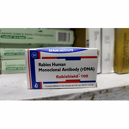 rabies immunoglobulin 100iu