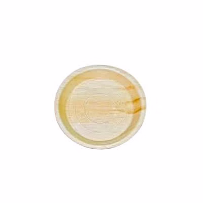avyaja 8 inches deep areca plate
