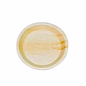 Avyaja 8 inches Deep Areca plate