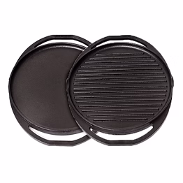 emb cast iron 2 in 1 grill & dosa tawa 30 cm