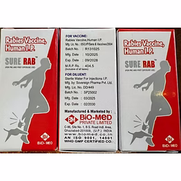 anti rabis vaccines sure rab