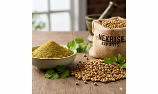 Premium Indian Coriander Seeds - Aromatic Flavor & Health Benefits