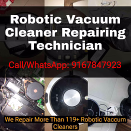robotic vacuum cleaner repair and service provider