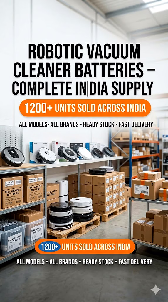 milagrow robotic vacuum cleaner battery supplier – all models available across india (mumbai based)