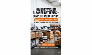 Milagrow Robotic Vacuum Cleaner Battery Supplier – All Models Available Across India (Mumbai Based)
