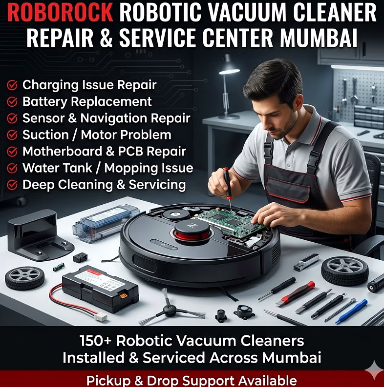Roborock Robotic Vacuum Cleaner Repair & Service Center Mumbai image 1