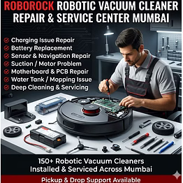 roborock robotic vacuum cleaner repair & service center mumbai