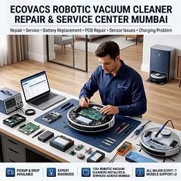 ecovacs vacuum robot repair service mumbai
