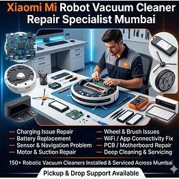 xiaomi mi robot vacuum cleaner repair specialist mumbai