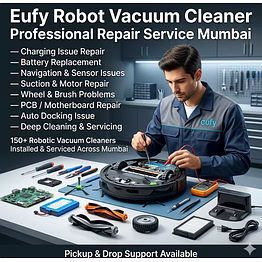 eufy robot vacuum cleaner professional repair service mumbai