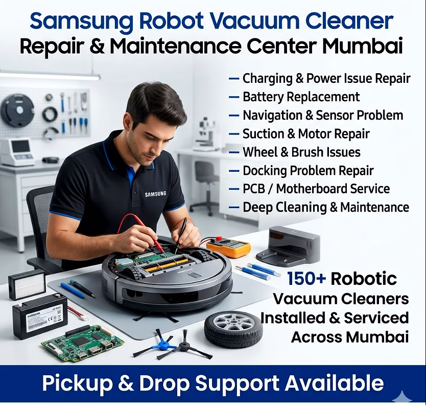 samsung robot vacuum cleaner repair & maintenance center mumbai
