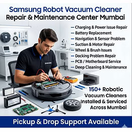 samsung robot vacuum cleaner repair & maintenance center mumbai