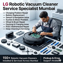 lg robotic vacuum cleaner service specialist mumbai