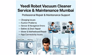 Yeedi Robot Vacuum Cleaner Service & Maintenance Mumbai
