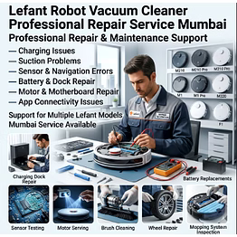 lefant robot vacuum cleaner professional repair service mumbai