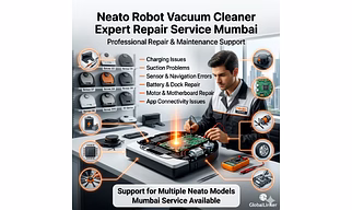 Neato Robot Vacuum Cleaner Expert Repair Service Mumbai