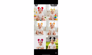Mickey baby Cap