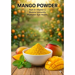dehydrated mango (slices / cubes / powder)botanical name: mangifera indica processing method: controlled hot-air dehydration / solar dehydration / freeze drying (as per requirement)