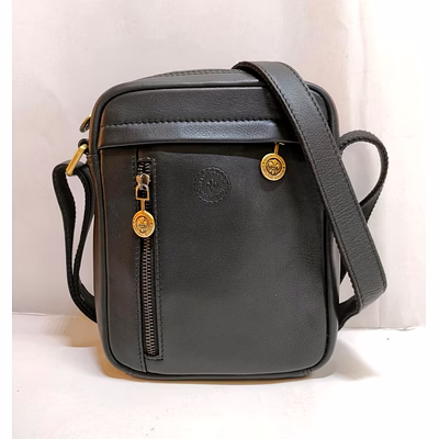 mens leather side bag