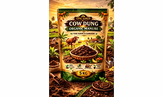Premium Organic Cow Manure for Nutrient-Rich Soil