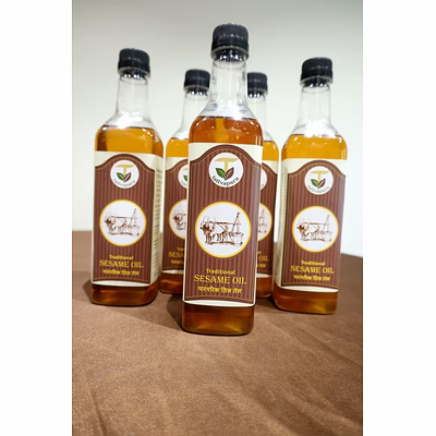 ox driven sesame oil