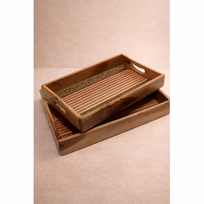 wooden tray