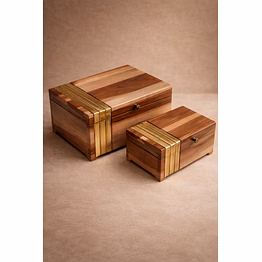 wooden jewellery box