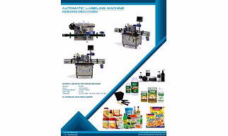 AUTOMATIC ROUND BOTTLE LABELING MACHINE