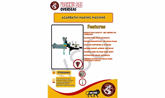 5 kg/hr Agarbatti Making Machine
