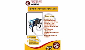 200 kg/hr Detergent Powder Mixing Machine