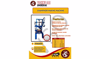 Camphor Making Machine