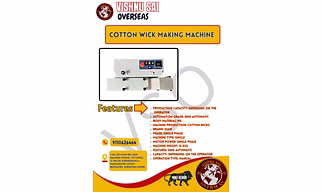 Cotton Wick Making Machine