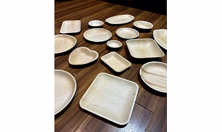 Areca Leaf Tableware Products / Areca Leaf Plates