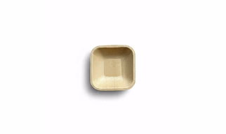 Square Areca Leaf Bowl
