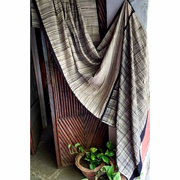 kasim line saree black