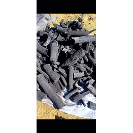 wood charcoal and briquettes