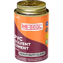 hi-seal pvc solvent cement (clear) 100ml | pvc solvent solution
