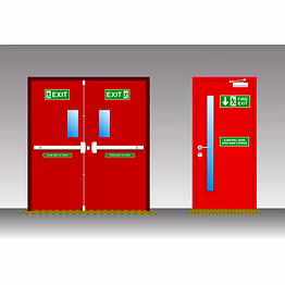 fire exit door