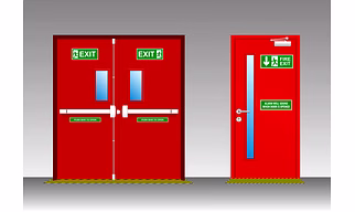 fire Exit Door