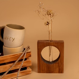 wooden planter